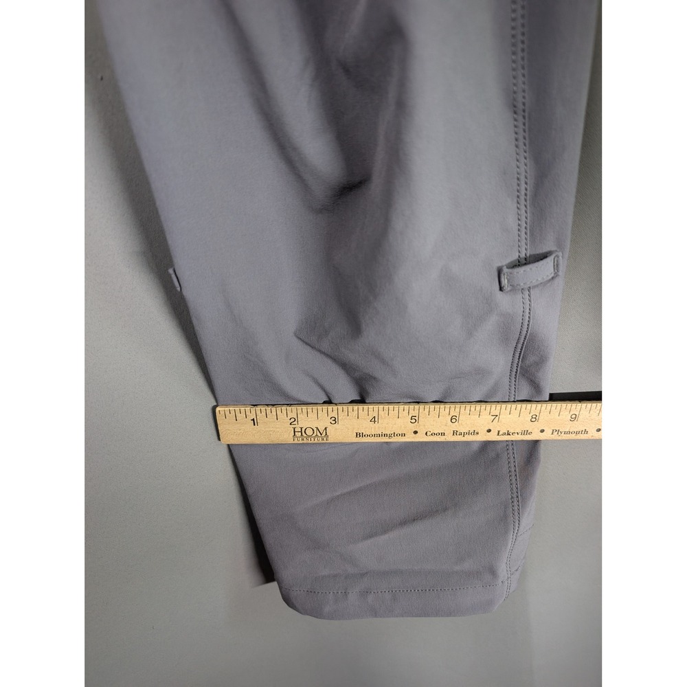 REI Co-op Hiking Pants Womens 4 Gray Roll Up Convertible Stretch - Picture 8 of 10